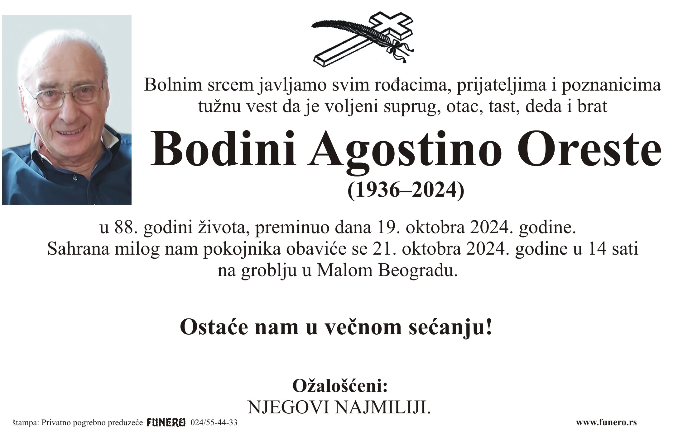 Agostino Oreste Bodini