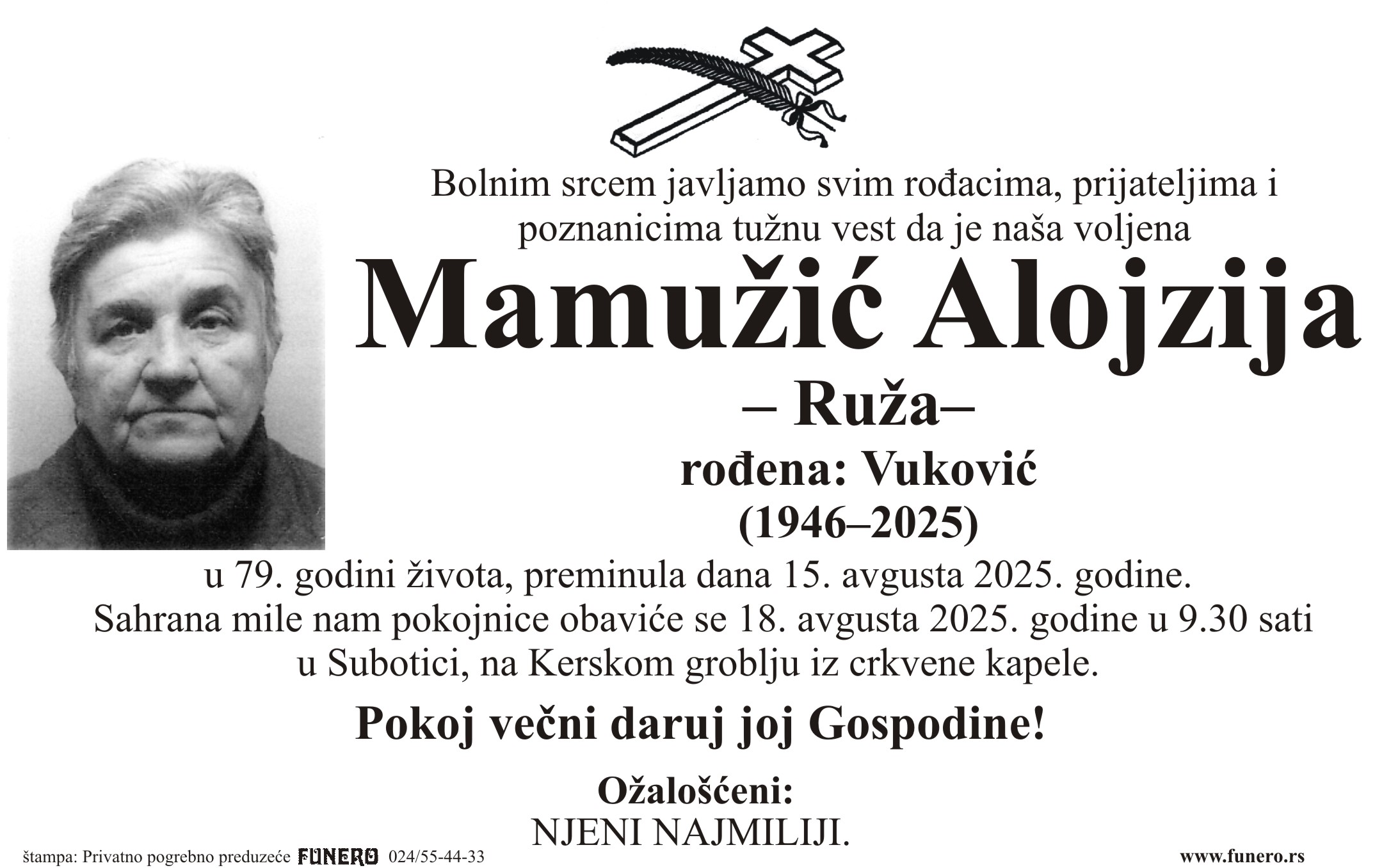 Alojzija Mamužić