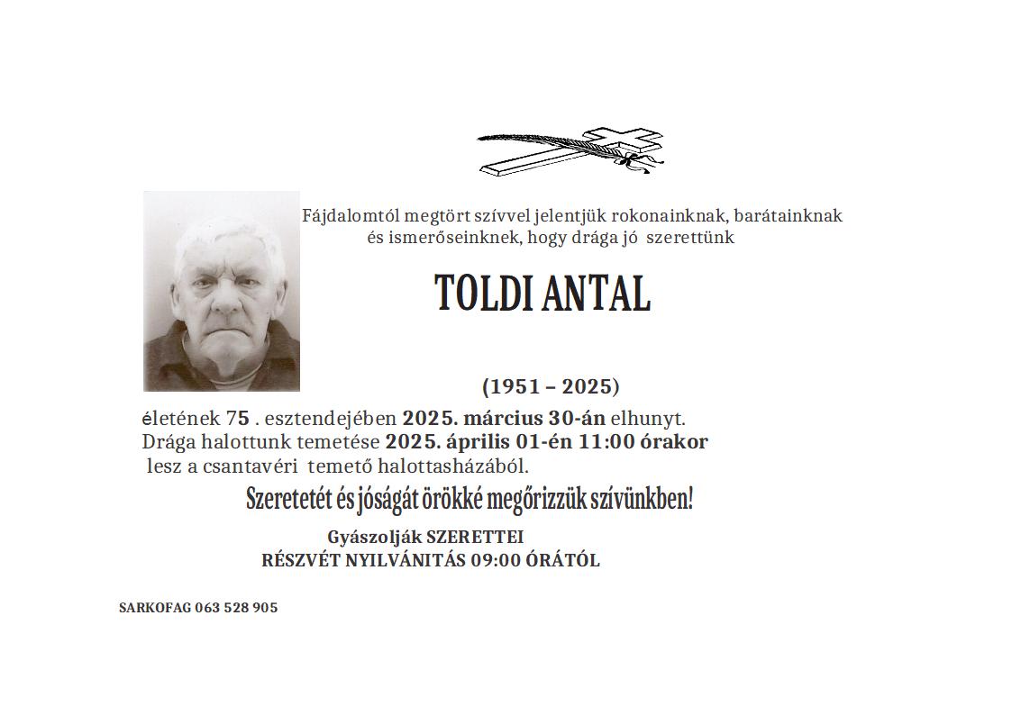 Antal Toldi