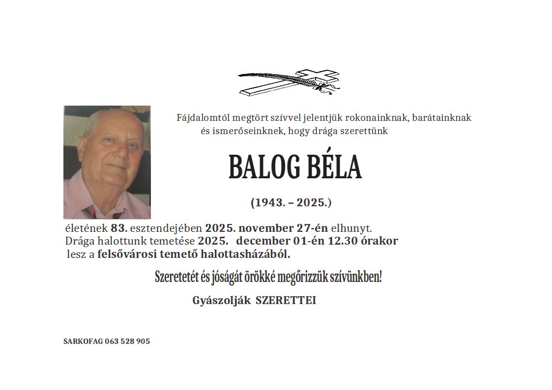 Bela Balog