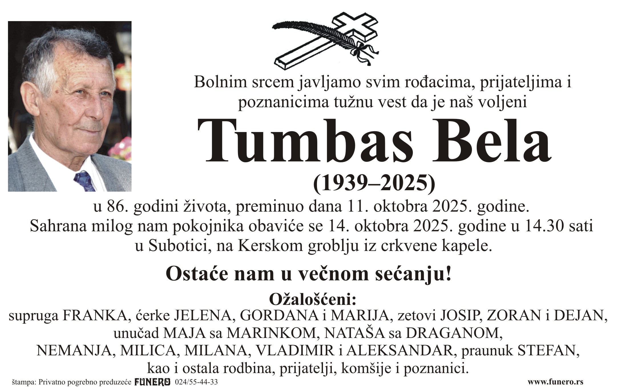  Bela Tumbas