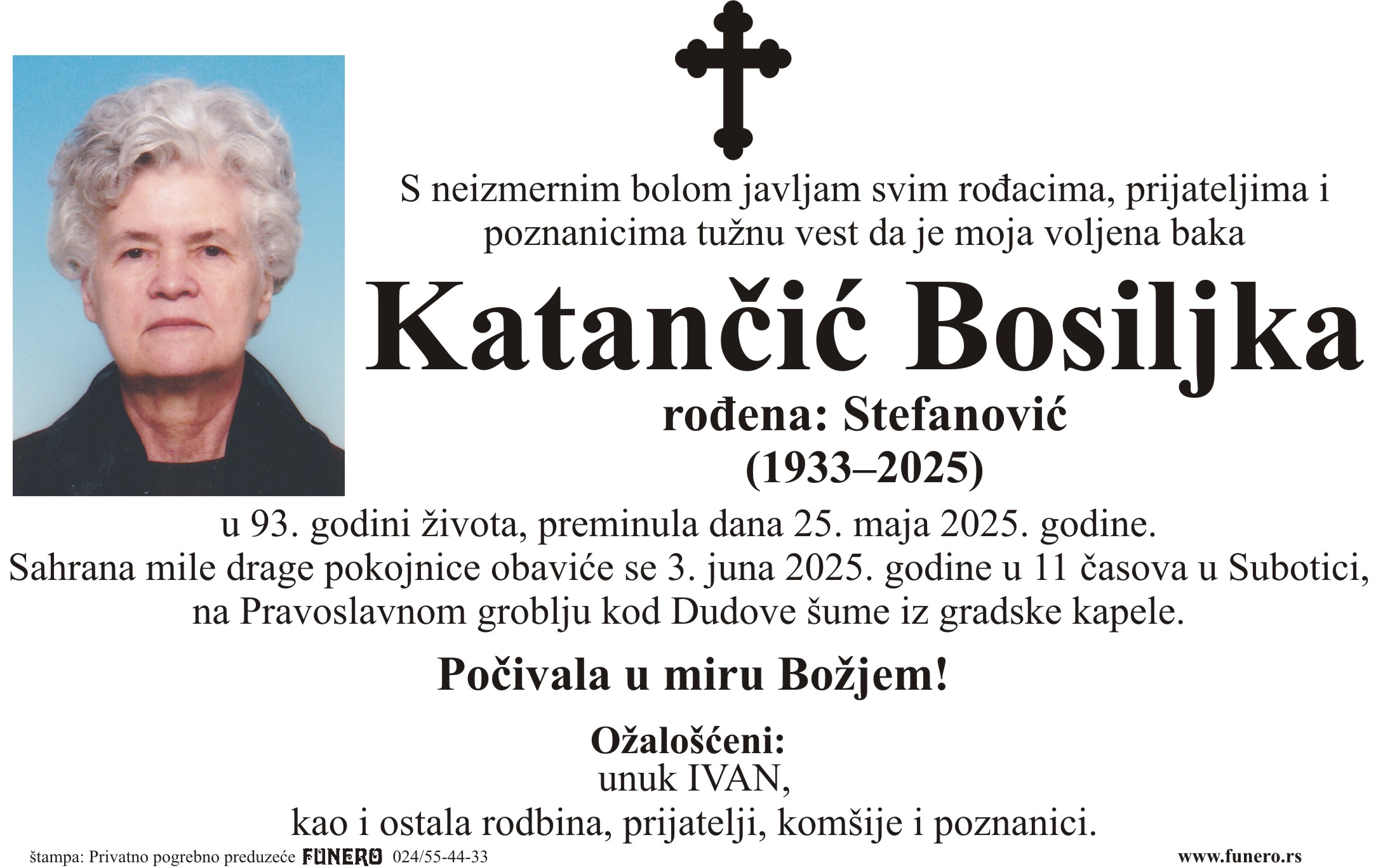Bosiljka Katančić