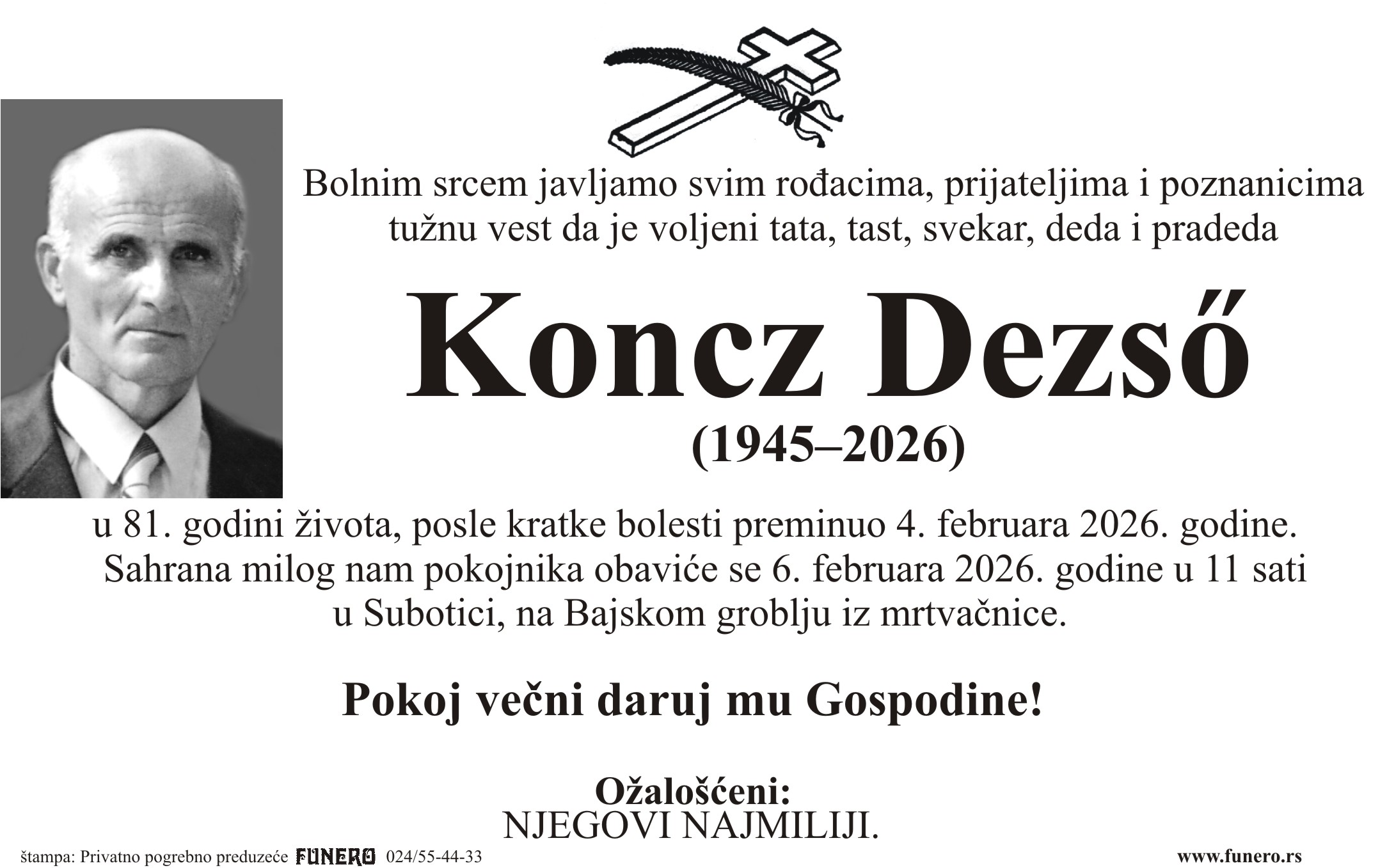 Deže Konc