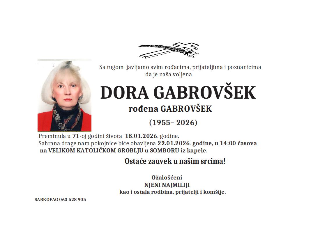 Dora Gabrovšek