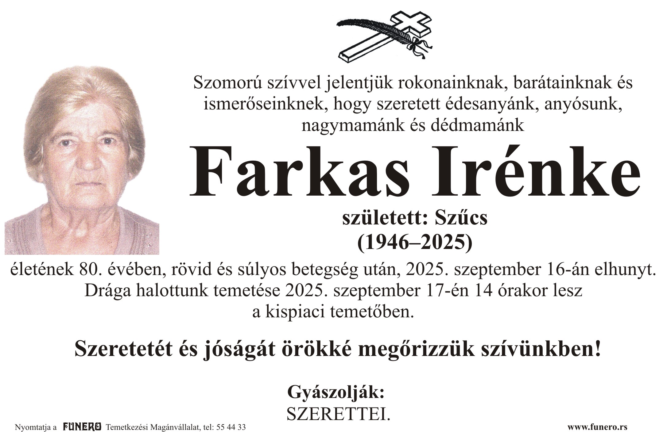 Farkaš Irenke