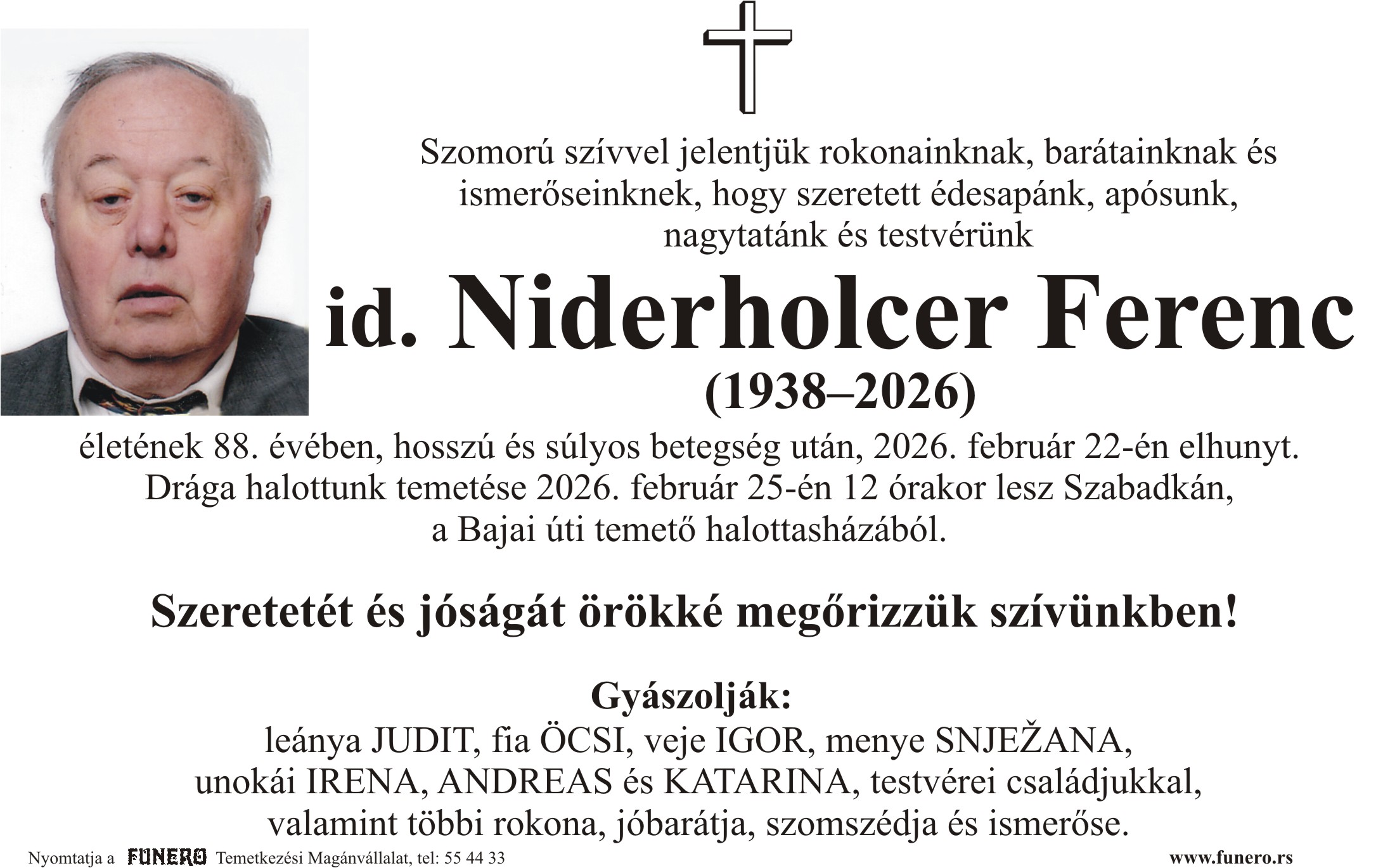 Ferenc Niderholcer