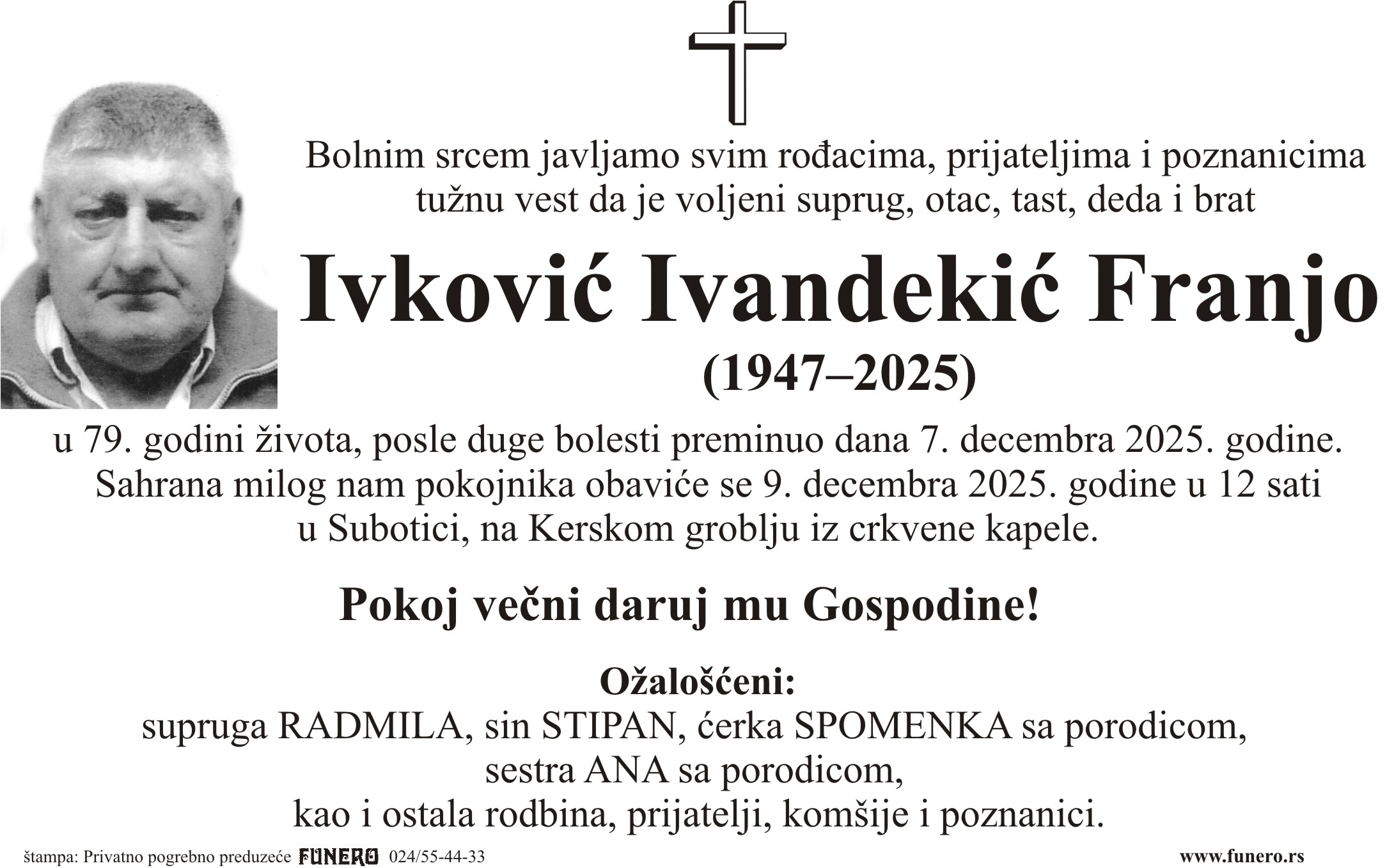 Franjo Ivković Ivandekić