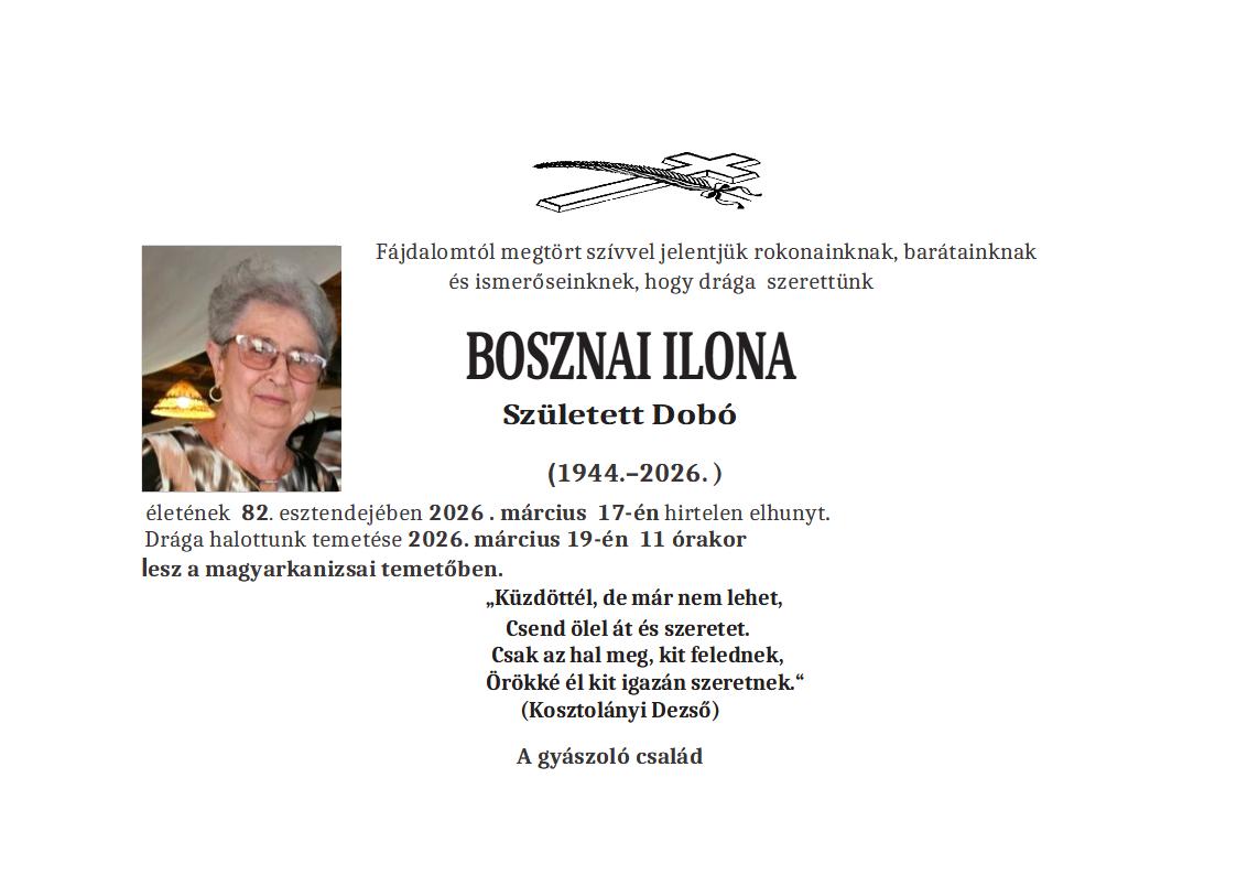 Ilona Bosnai