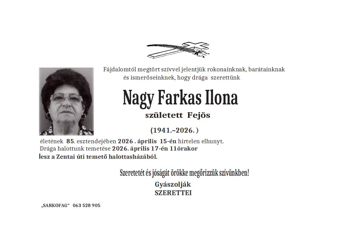 Ilona Nađ Farkaš