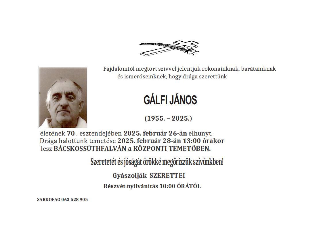 Janoš Galfi