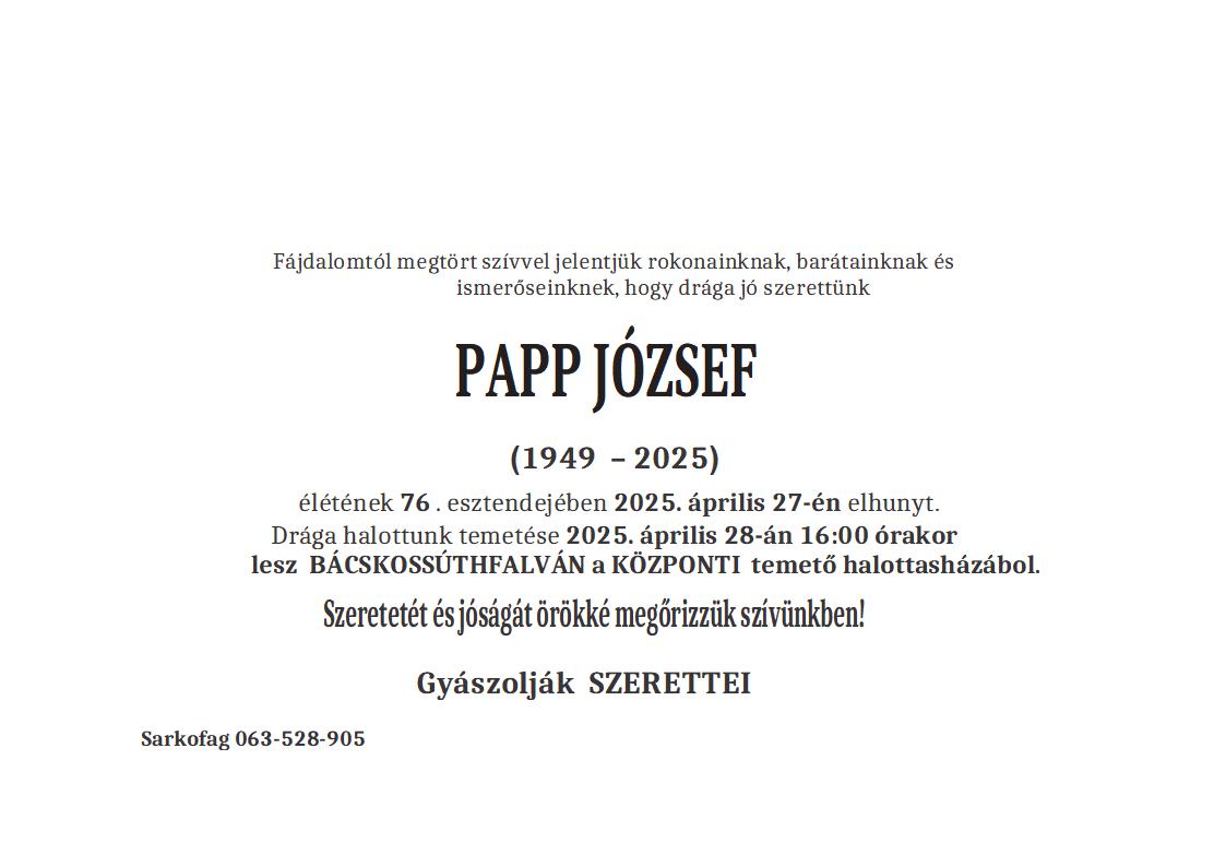 Jožef Pap