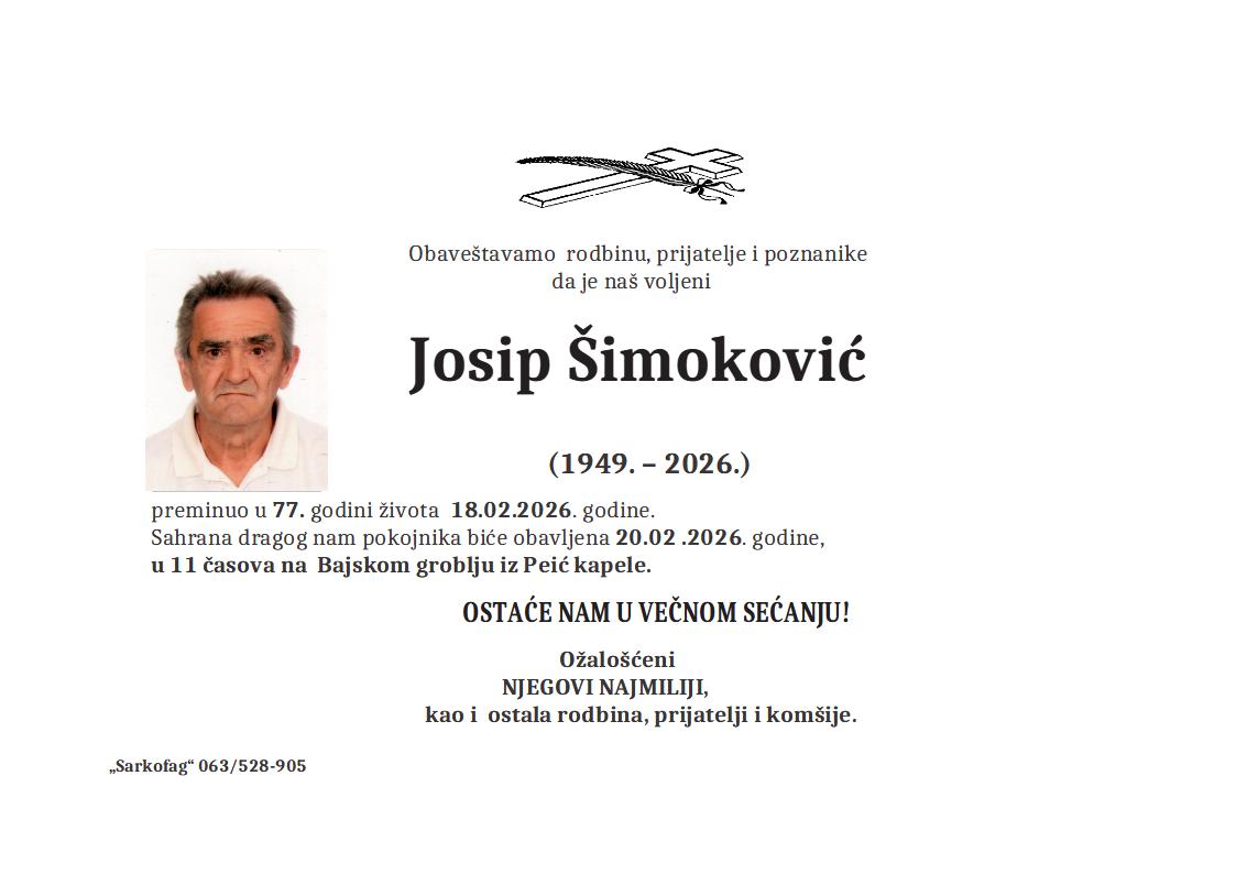 Josip Šimoković