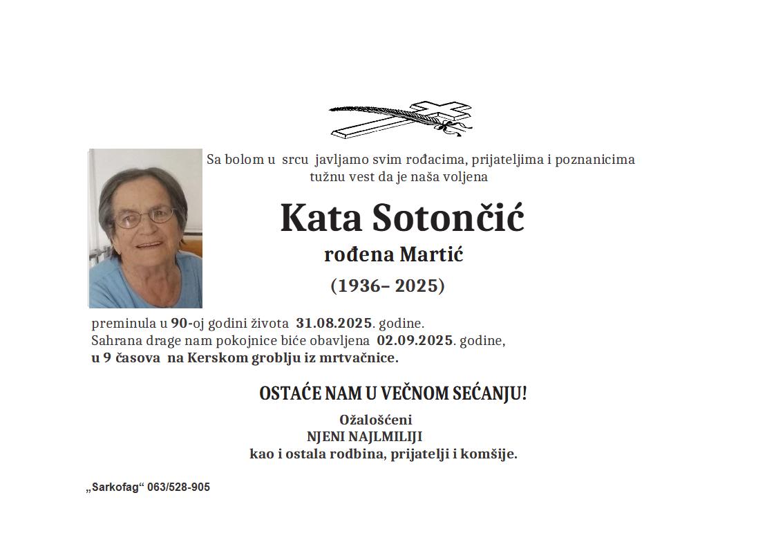 Kata Sotončić