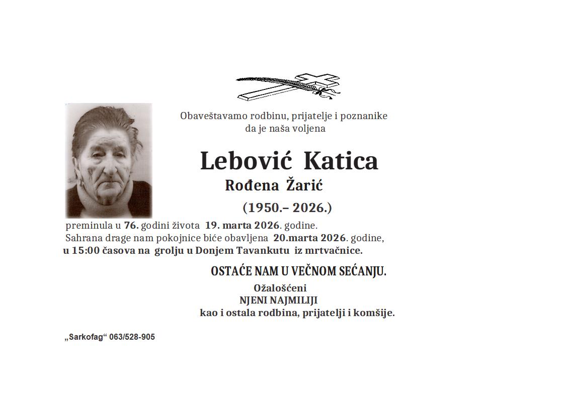 Katica Lebović