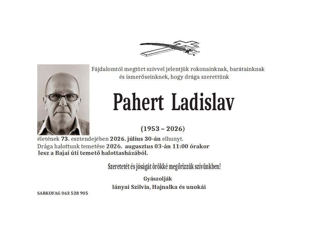 Ladislav Pahert