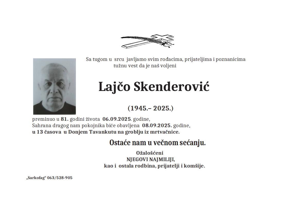 Lajčo Skenderović