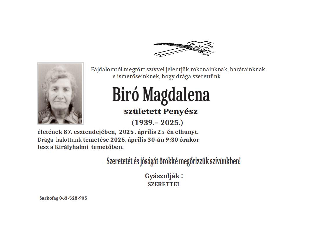 Magdalena Biro