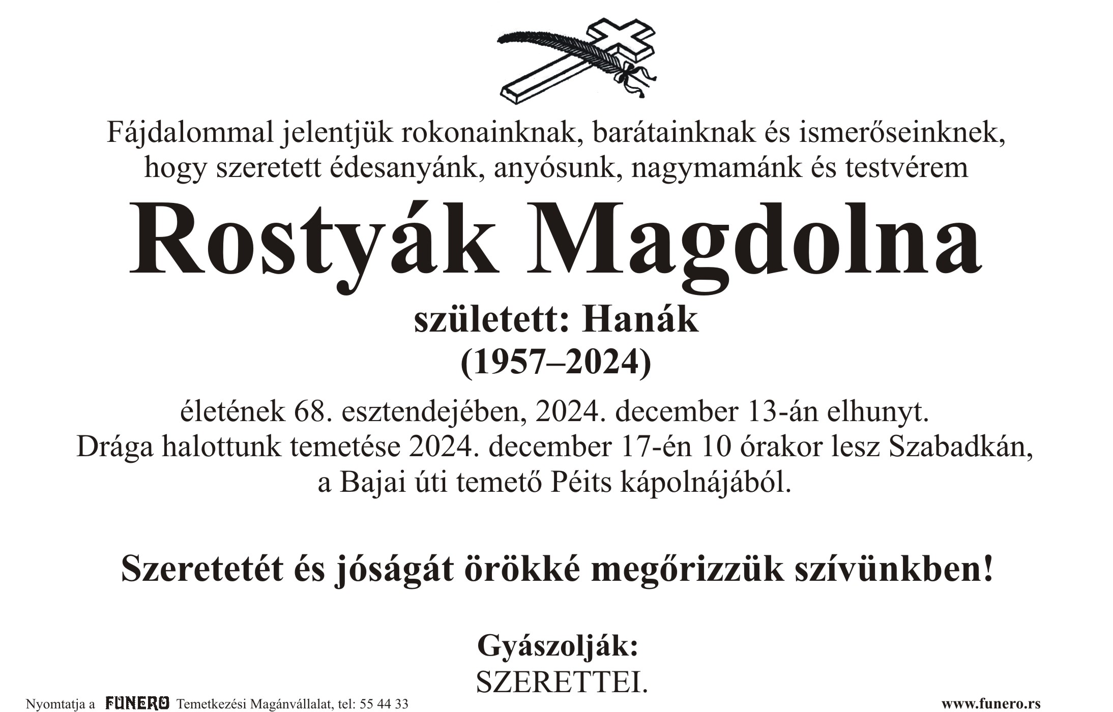 Magdolna Rošćank