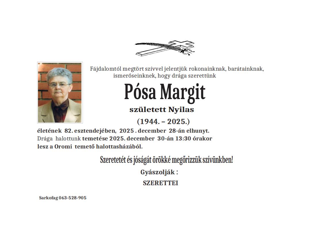 Margit Poša