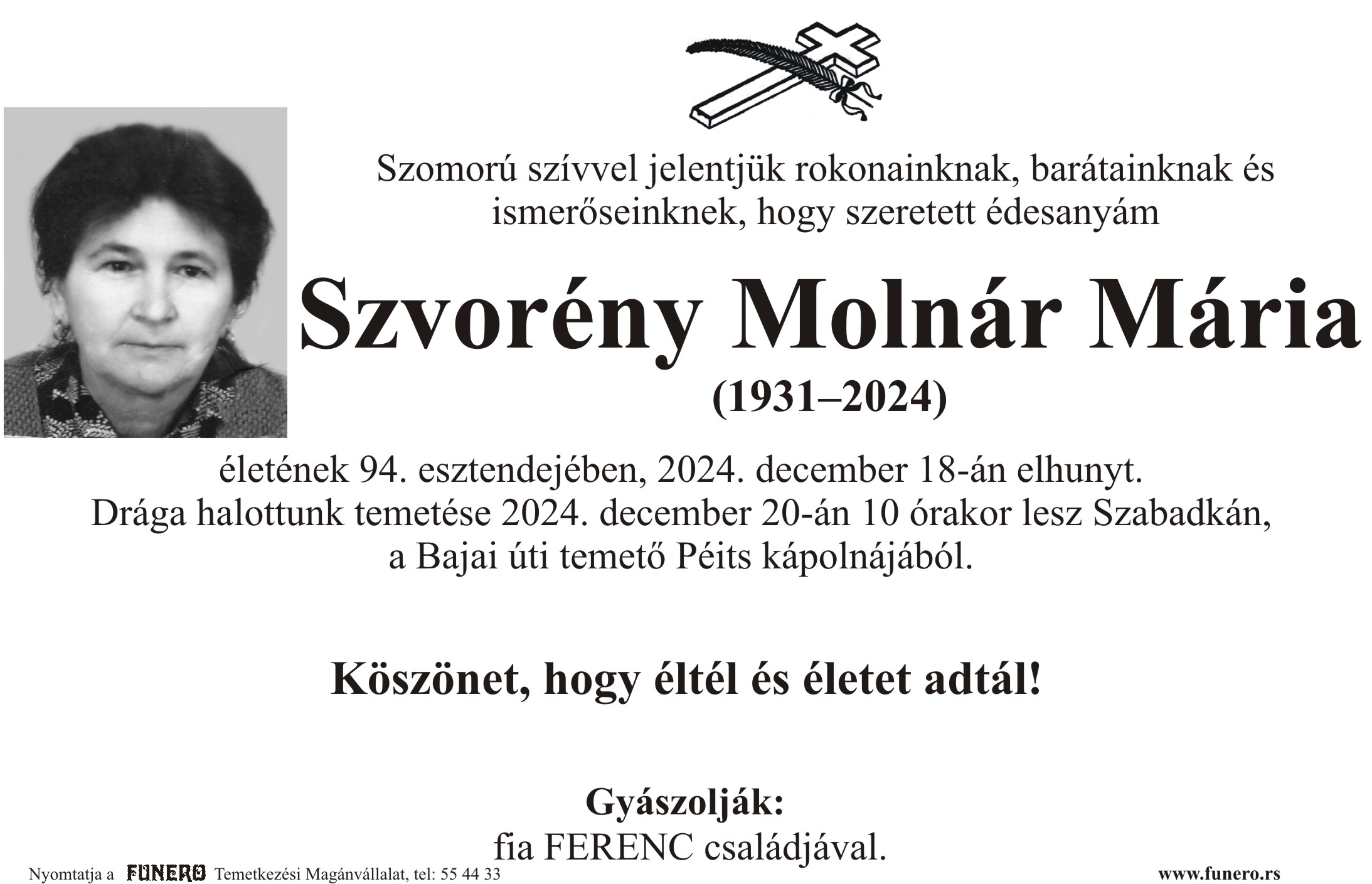 Maria Svorenj Molnar
