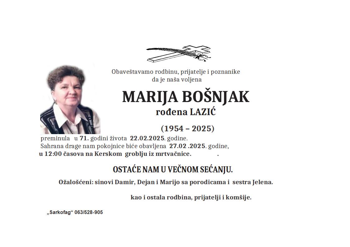 Marija Bošnjak
