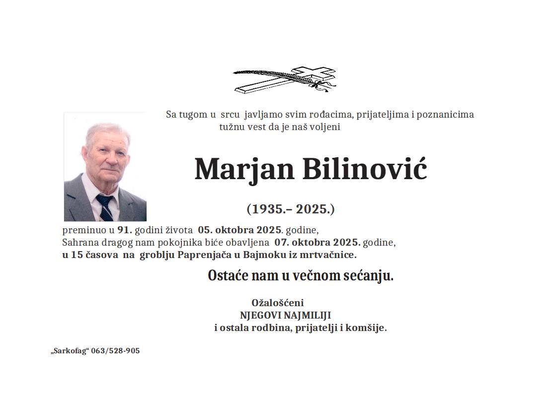 Marjan Bilinović