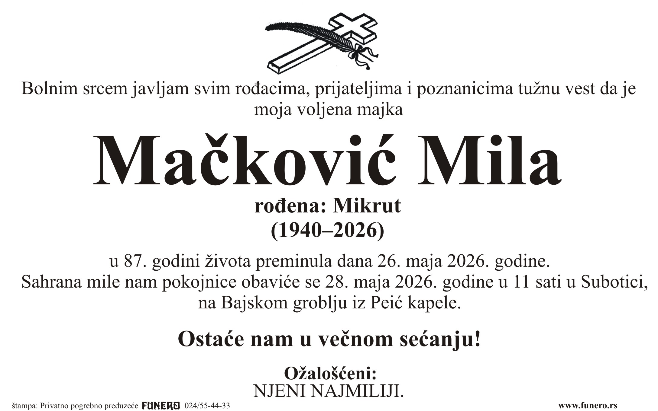 Mila Mačković