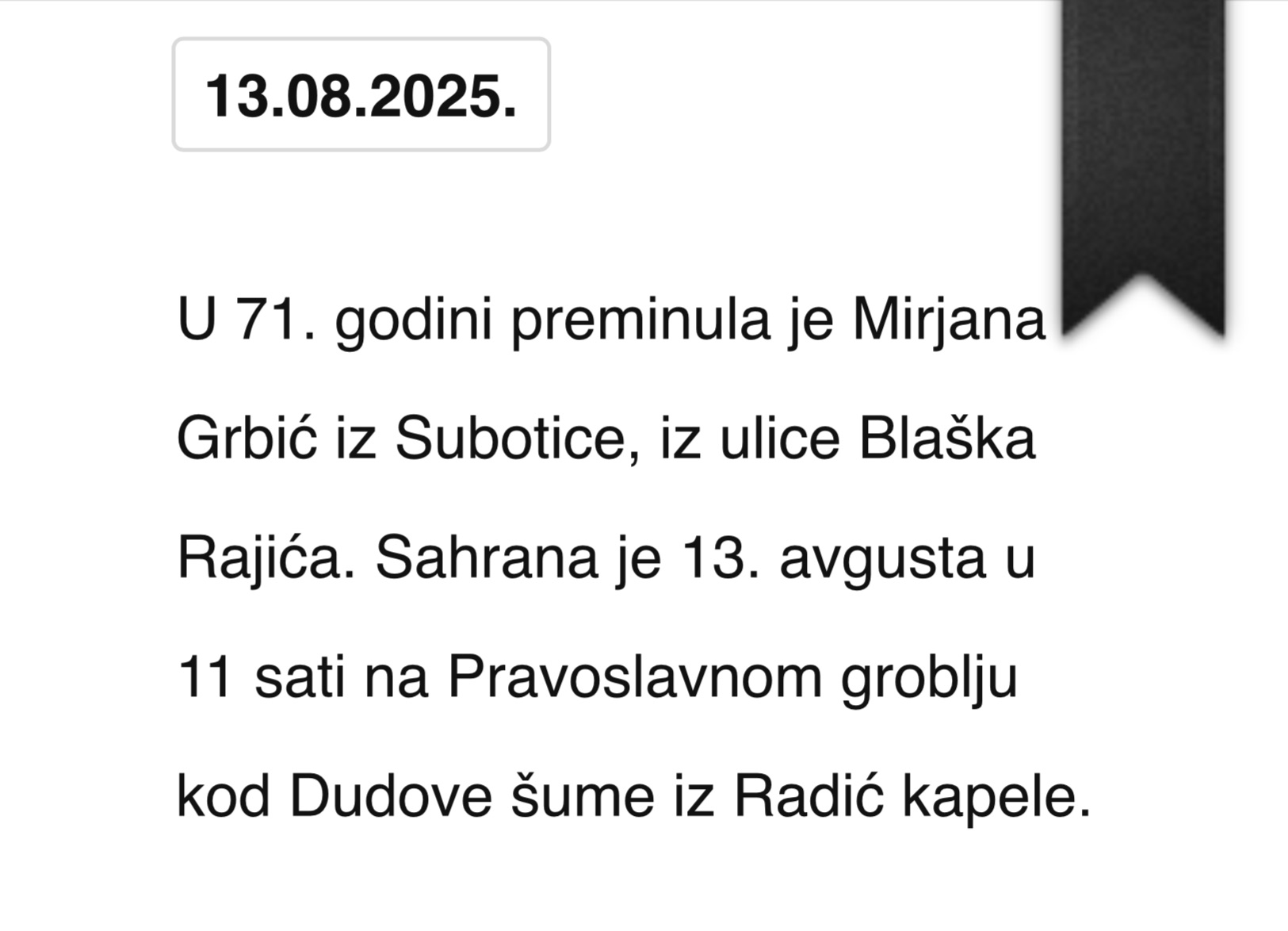 Mirjana Grbić 