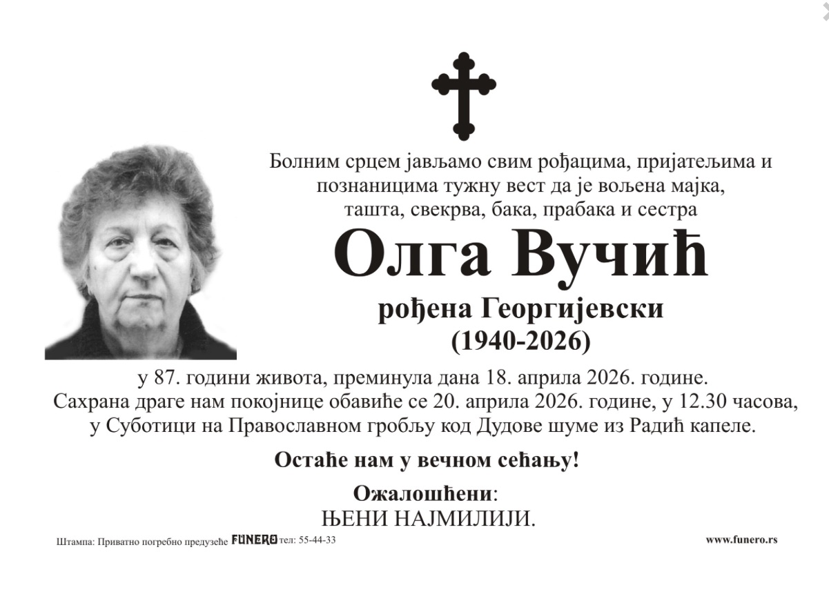  Olga Vučić