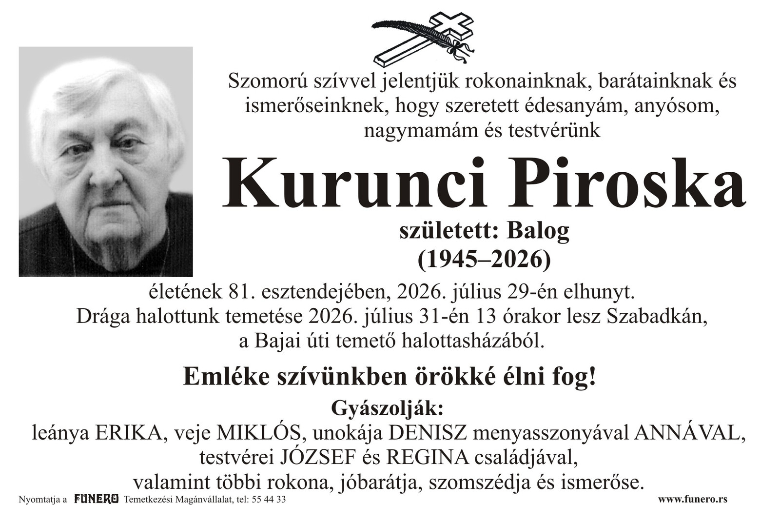 Piroška Kurunci 