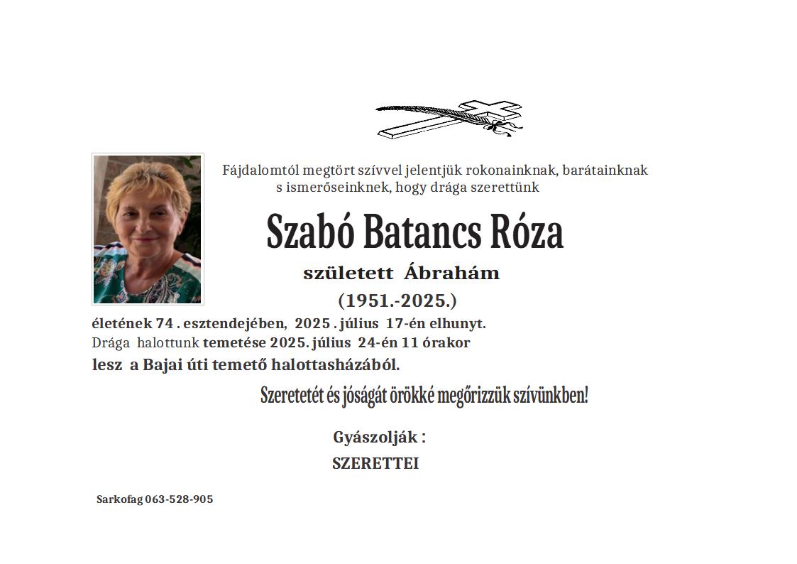 Roza Sabo Batanč