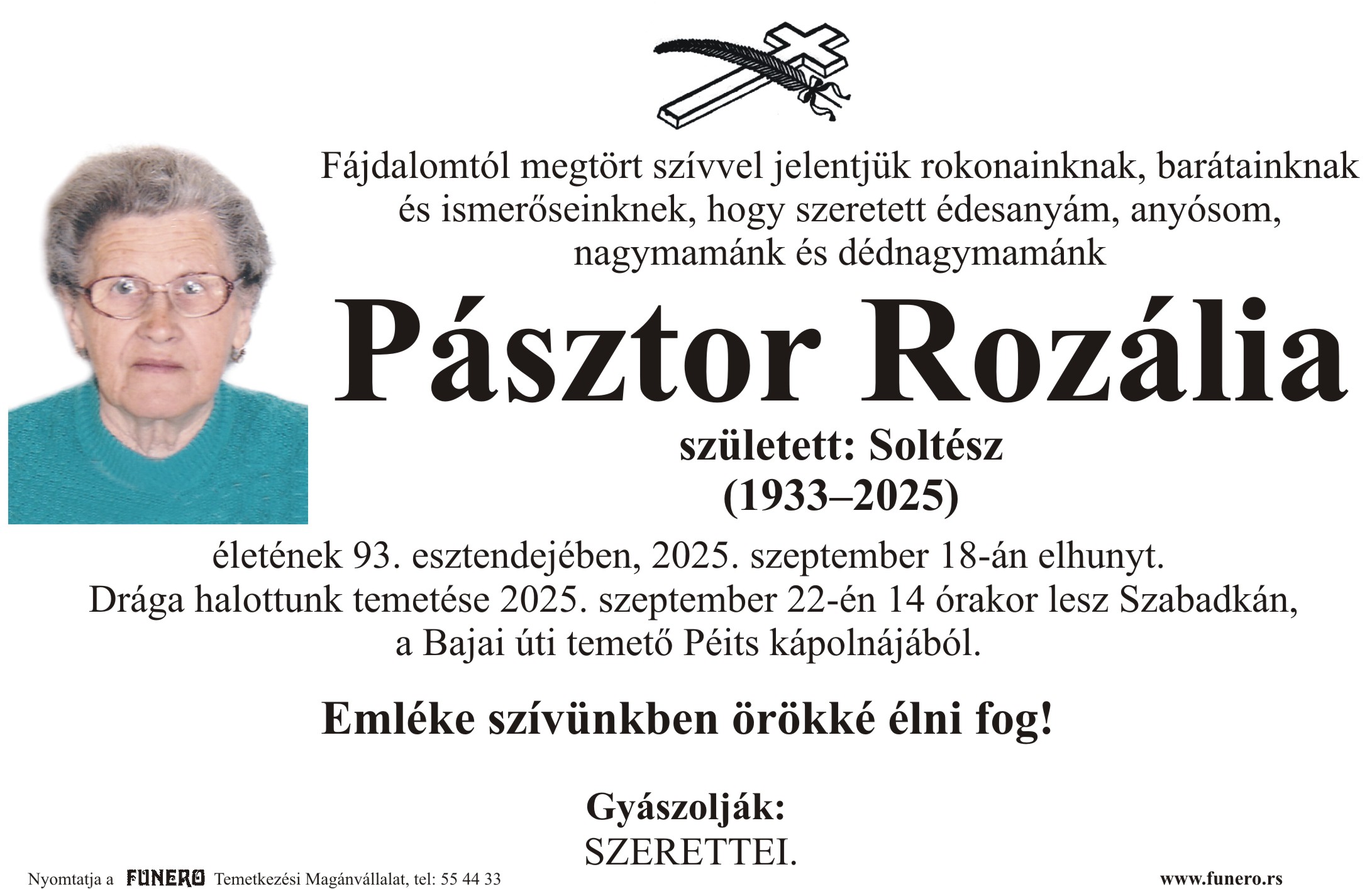 Rozalia Pastor