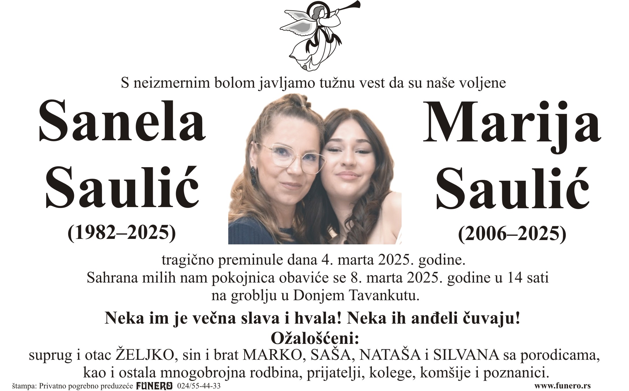 Sanela i Marija Saulić