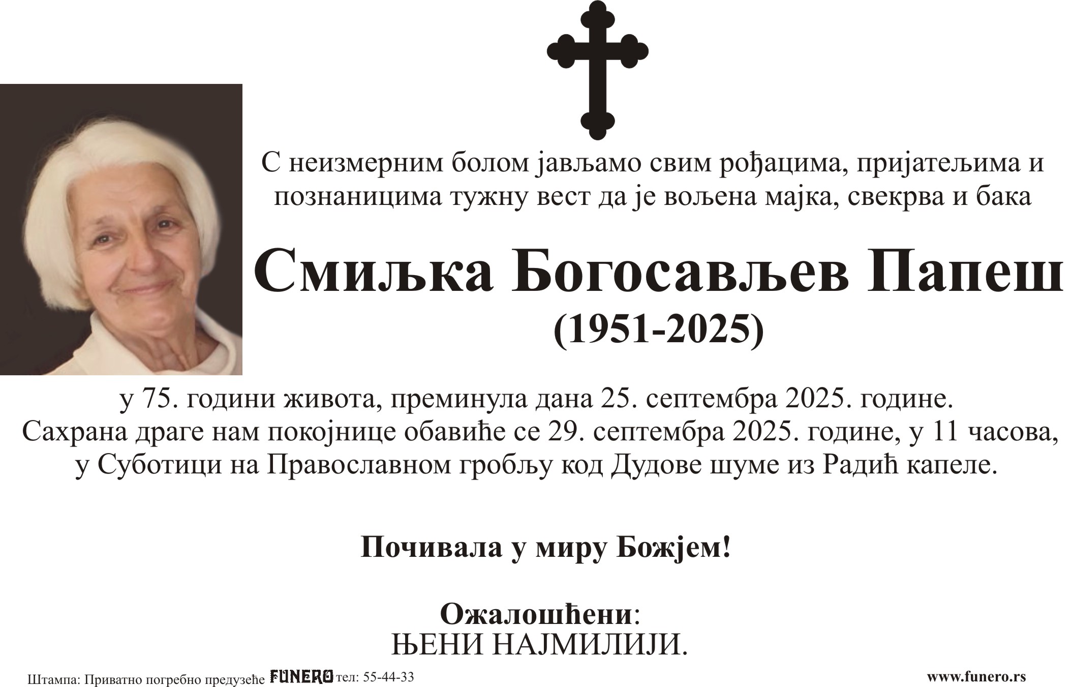 Smiljka Bogosavljev Papeš