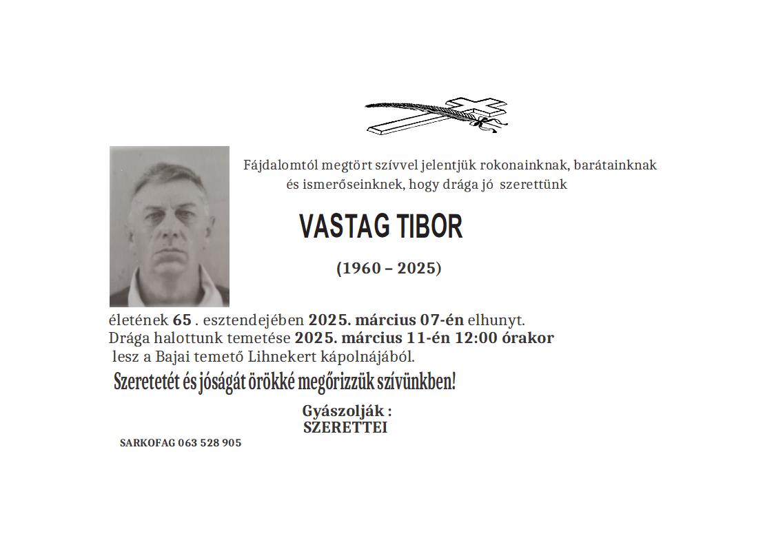 Tibor Vaštag