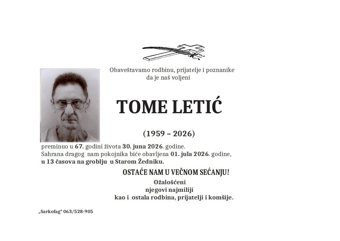 Tome Letić
