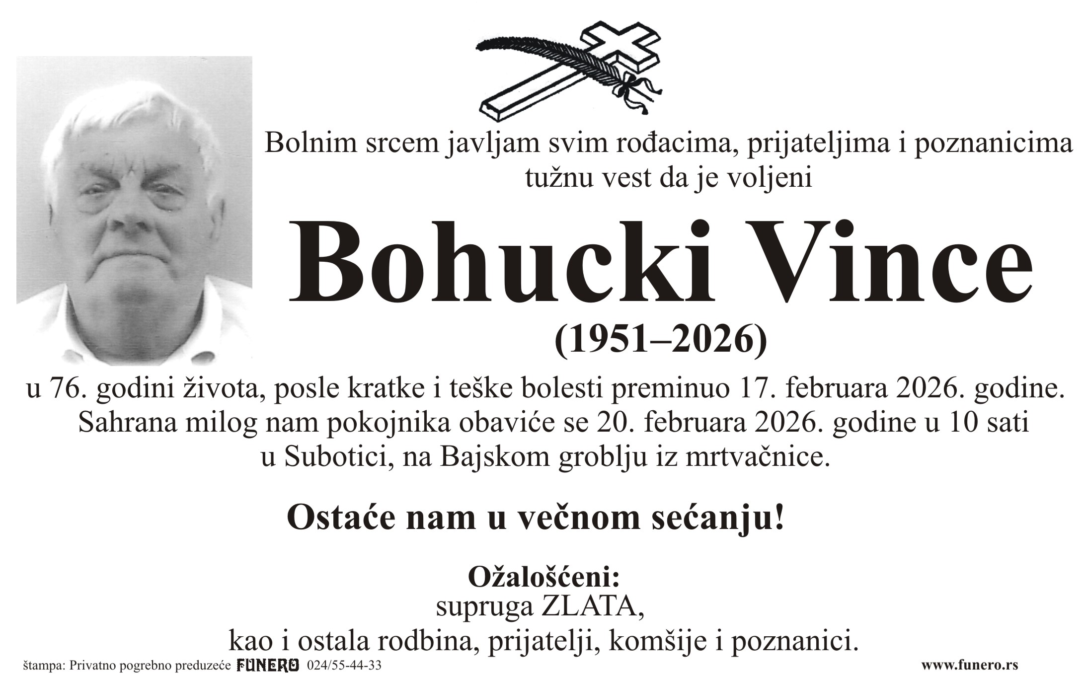 Vince Bohucki 