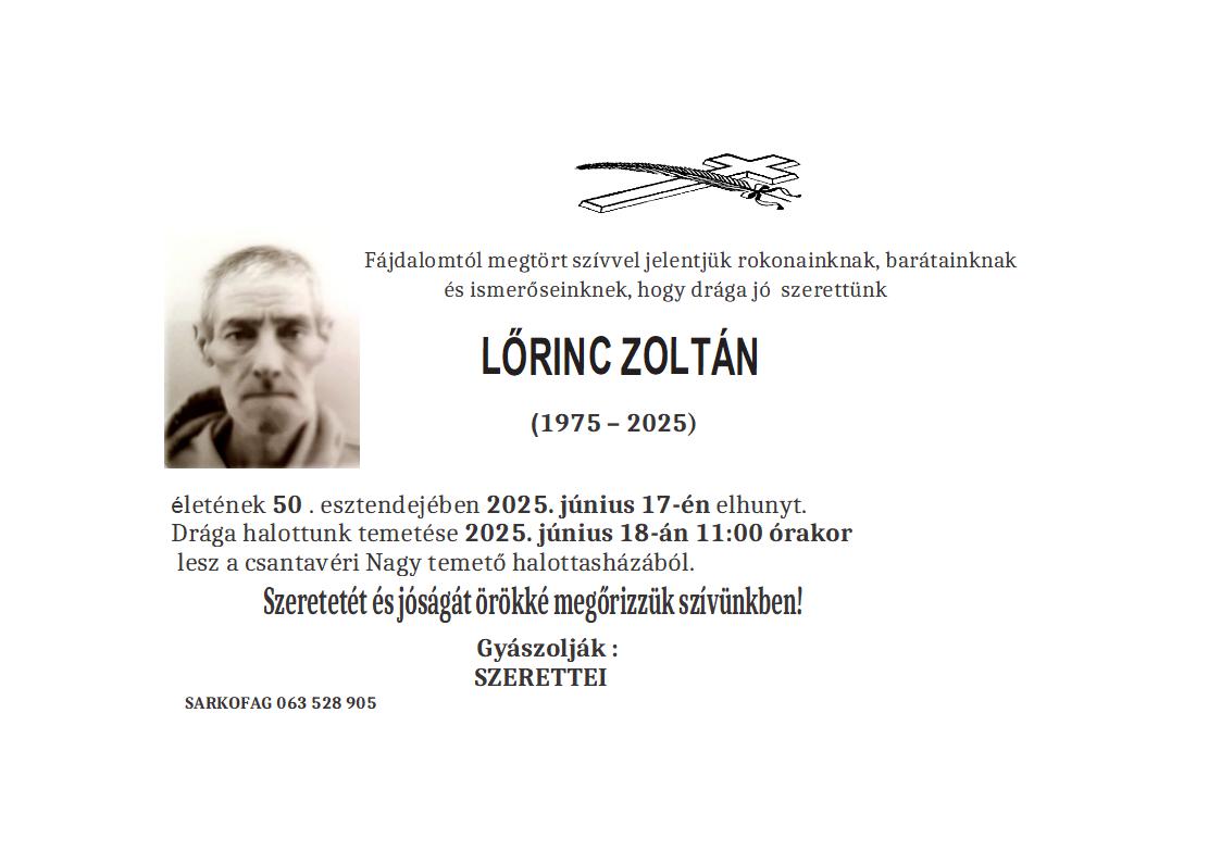 Zoltan Lorinc